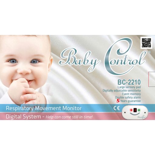 BABY CONTROL  BC - 2210 "2 db érzékelő lappal"